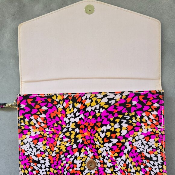 Ted Baker Love Heart Envelope Clutch bag - Picture 3 of 4